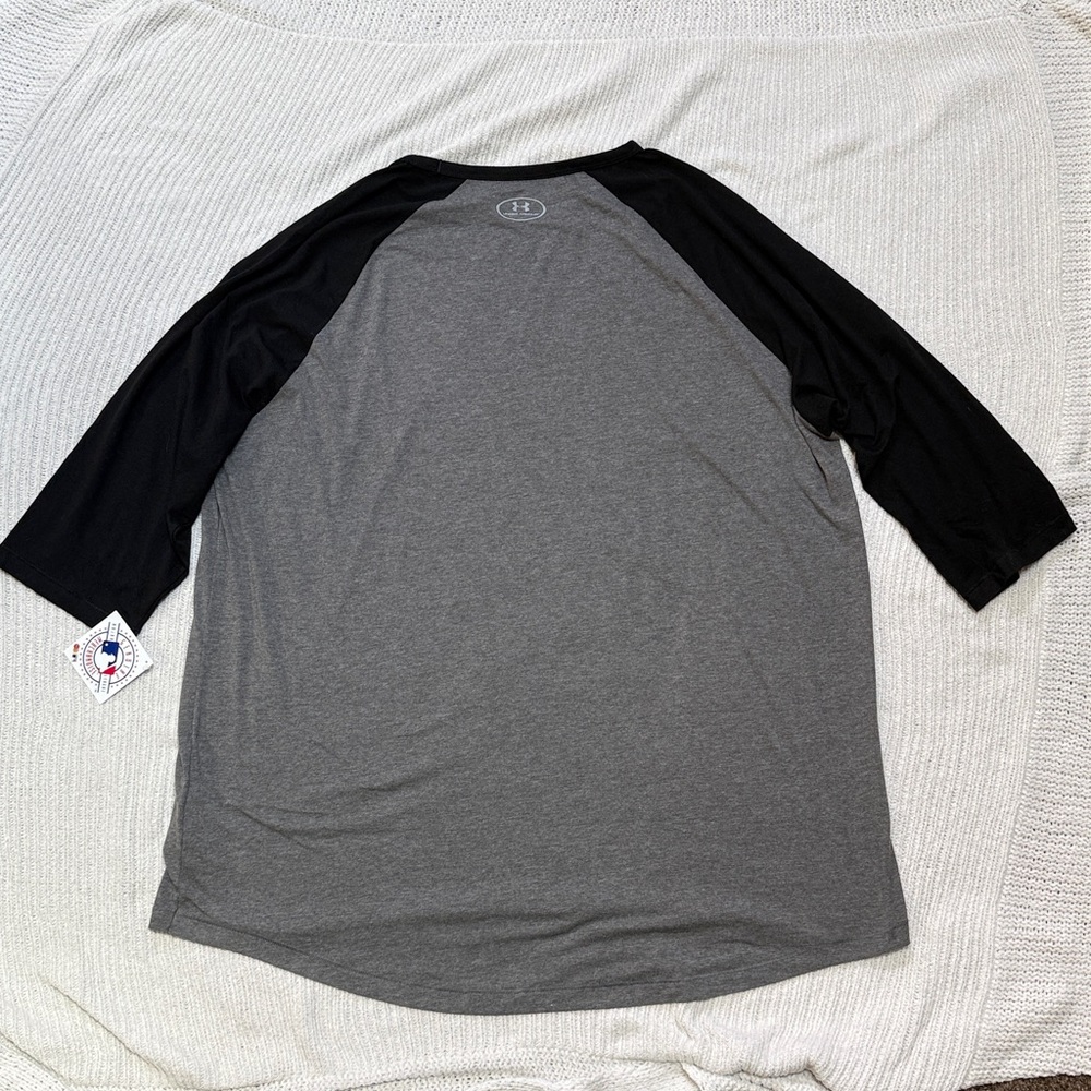 Under Armour Black and Gray Athletic Top Baltimore Orioles 4 XL - Picture 3 of 8